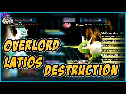 Overlord Latios Destroying! - Pokeland Legends