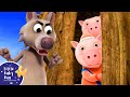 Three Little Pigs Nursery Rhymes And Kids Songs Little Baby Bum