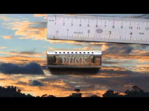 6 different tunings of harmonicas  compared playing Shenandoah