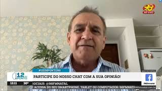 Geraldo Ferreira, presidente do Sinmed RN, fala sobre greve do Estado