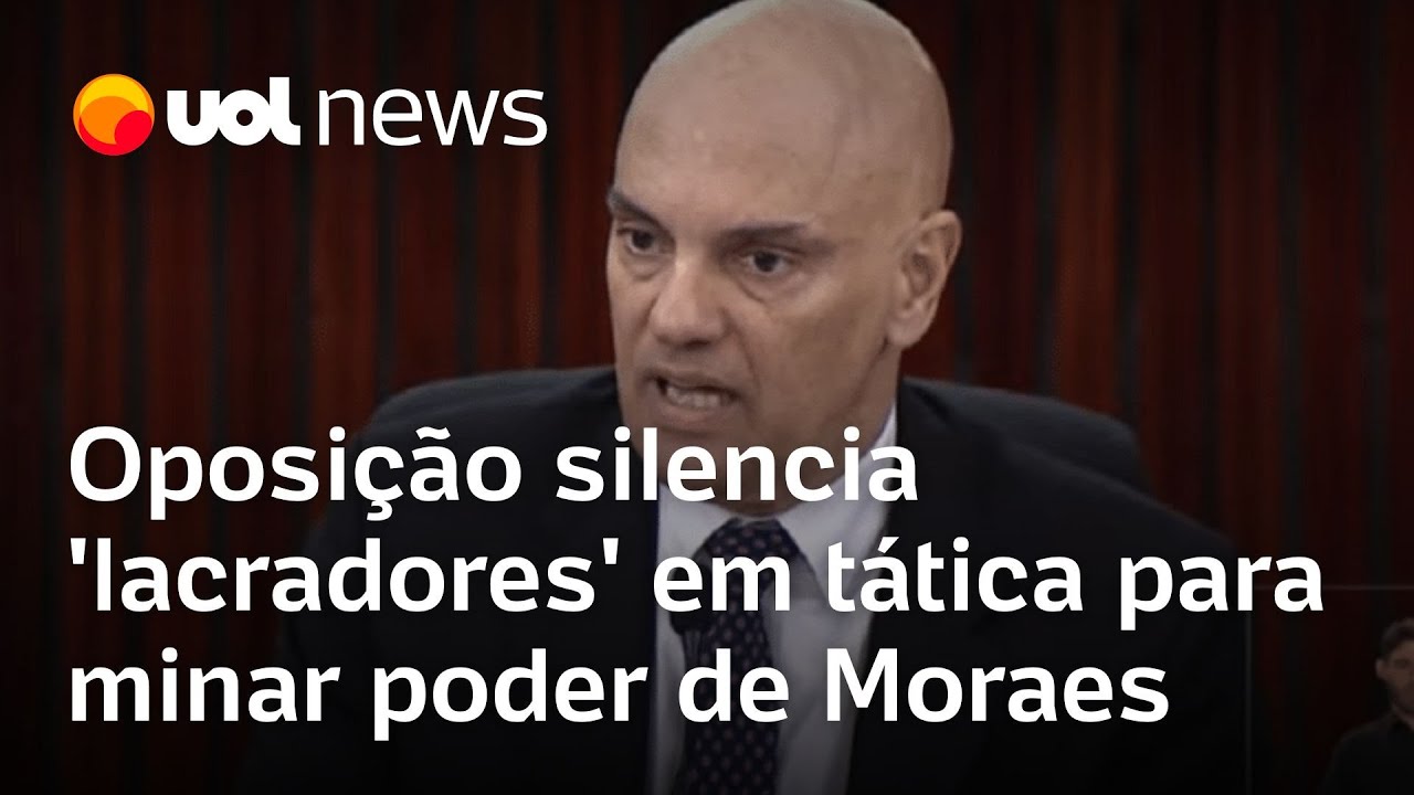 Caso Moraes: Oposição silencia 'lacradores' em estratégia para minar poder do ministro