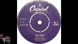 Bobby Darin - Not For Me - ( 1964 )