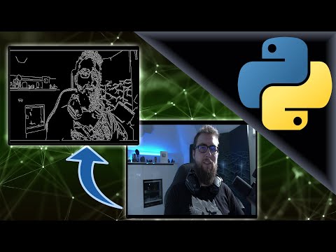 Webcam nutzen und Kanten erkennen | Python