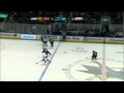 Ottawa Senators vs. San Jose Sharks -- Jan. 19, 2012