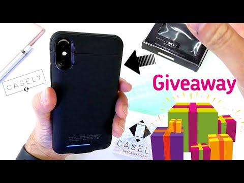 Casely Bold Collection & Charging Battery Pack Case For iPhone Review + GIVEAWAY