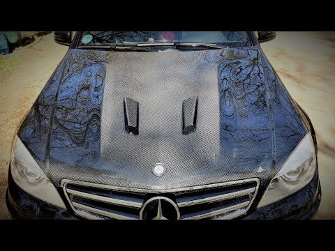 Merc Monday: BOCA Carbon Hood Install!