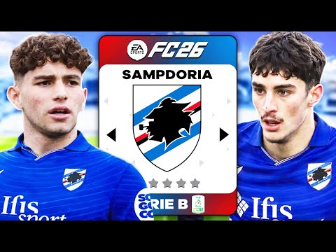 I'M REBUILDING A SAMPDORIA TEAM IN THE "SERIE C" AREA BY BUYING ONLY ITALIAN TALENTS