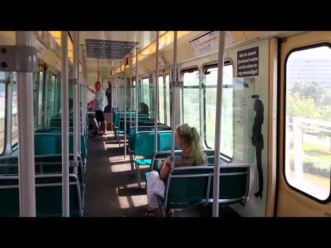 RET Metro Type T (5239) rit op Lijn A tussen Schiedam Centrum & Marconiplein, richting Binnenhof