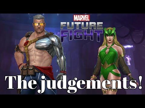 Thoughts about Cable and Enchantress summer day uniforms! Marvel Future Fight