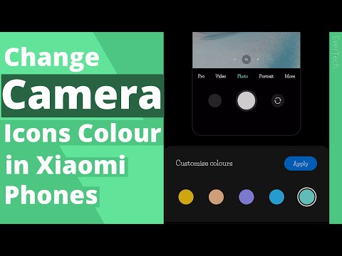 How to change camera icons color in Xiaomi 11i and Other Resmi devices.