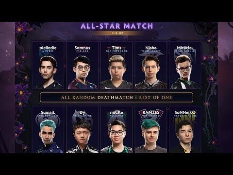 TI9 ALL STAR MATCH - THE INTERNATIONAL 2019 DOTA 2