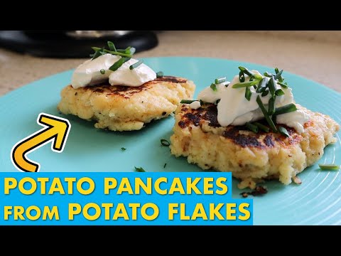 Potato Pancakes from Potato Flakes | A La Carte with Alex