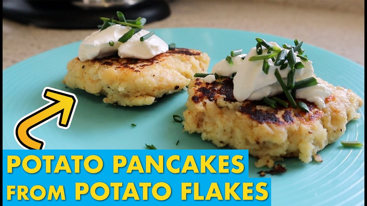 Potato Pancakes from Potato Flakes | A La Carte with Alex