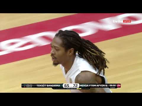 Maç Özeti:Teksüt Bandırma BK - Meksa Yatırım Afyon Belediyespor 12.Hafta Maç Özeti