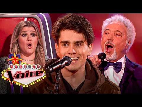 VIVA LAS VEGAS! Classic Vegas Covers in the Blind Auditions of The Voice | Top 10