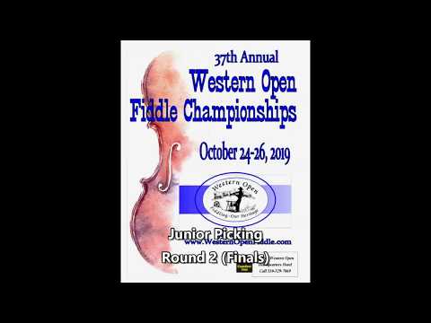 Junior Picking - Round 2 (Finals) - 2019 Western Open Fiddle Contest