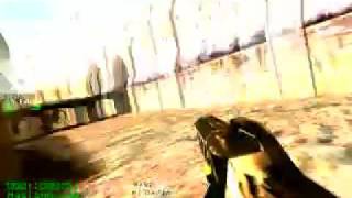 preview picture of video 'Демонстрация портальной пушки в Half-life Advanced Deathmatch'