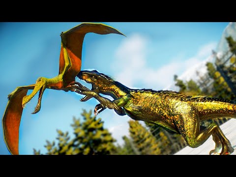 New Indoraptor Skin + Slow Motion Predator Animations | Jurassic World Evolution 2