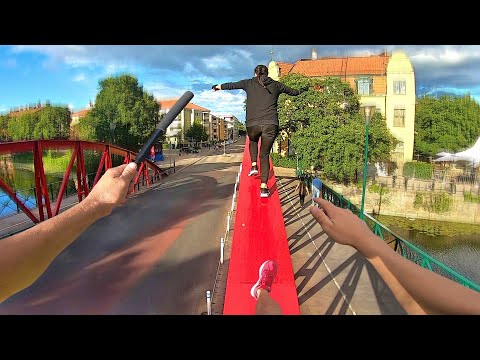 SECURITY vs PARKOUR GIRL