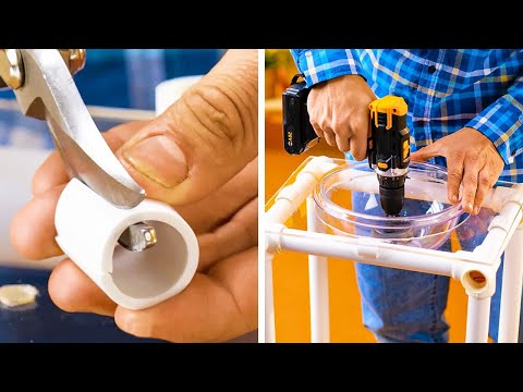 PVC PIPES CREATIONS FOR YOUR HOME AND BACKYARD