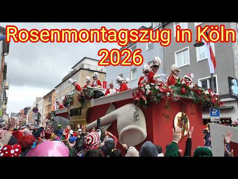 Köln: Rosenmontagszug 2026, Best of Karneval in der Südstadt/Severinstraße