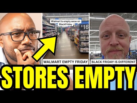 Stores Were EMPTY On Black Friday, Now They Are Panicking