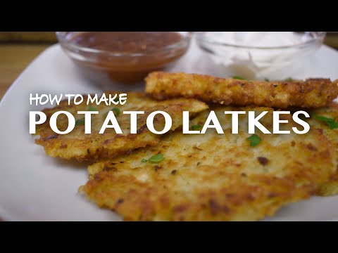 The Very Best Potato Latke Recipe! Passed Down For Generations.