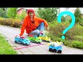 Мама для Лаки — У машинки закончился бензин! Развивающие видео для детей про игрушки