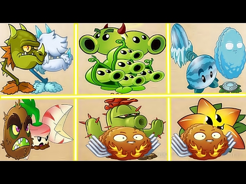 Plants Max Level Up (NEW TEAMS) in Plants vs. Zombies 2: Gameplay 2017