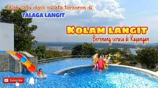 Download lagu WOW‼️Berenang di Kolam Langit berasa berenang di Kayangan | Objek Wisata Talaga Langit Part 1 mp3