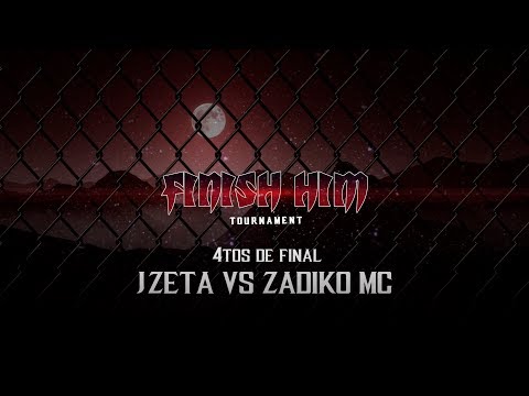 4TOS DE FINAL / JZETA vs ZADIKO MC / FINISH HIM TOURNAMENT CURICÓ 2018