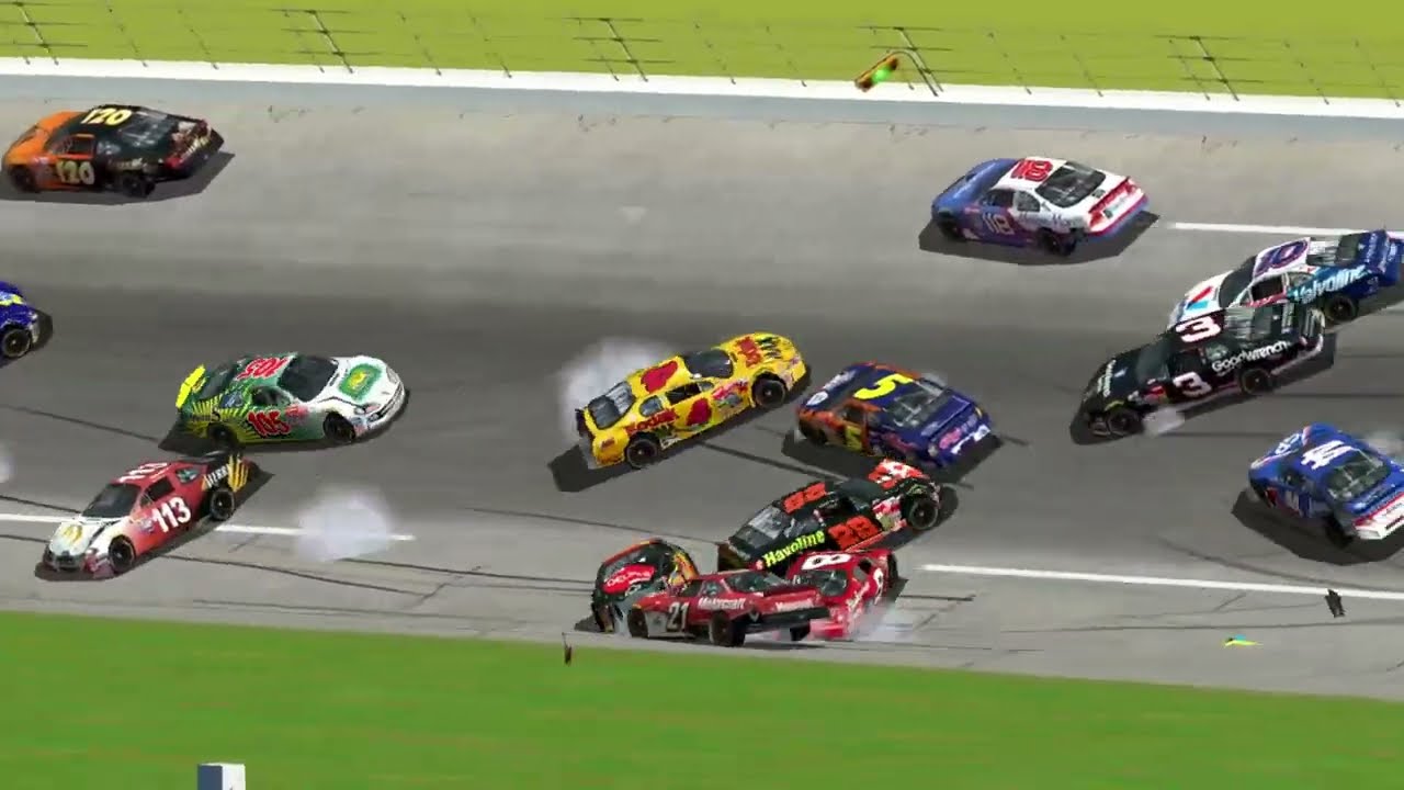NASCAR Racing 4 Crash Comp 1