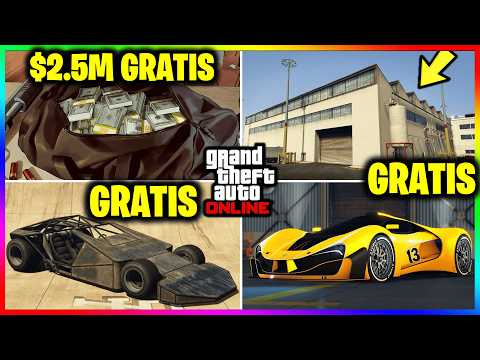 NUEVA ACTUALIZACION! BONUS EPICO! $2.5M GRATIS x ESTO! NEGOCIO & COCHE GRATIS! DESC% GTA Online