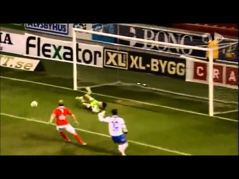 Thelins 0-1 mål mot Kalmar