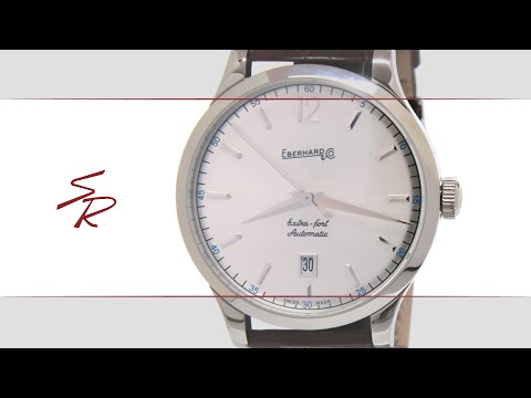 Eberhard Extrafort Automatic 40mm Silver 41029.1 CP