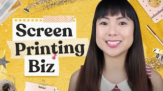 Screen Printing Business: How to Start Selling Online 🎨