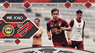PRÉ-JOGO | ANDRAUS X ATHLETICO | CAMPEONATO PARANAENSE 2026