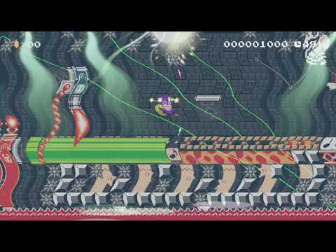 Nabbit's Nightmare (Automatic) by Rj - Super Mario Maker - No Commentary 1bk