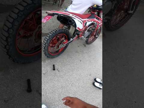 Crossfire rm250 sound Without DB killer #shorts #trendingshorts #viralshort #shortsvideo