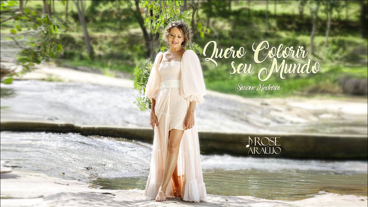 Quero colorir seu mundo - interpretação Rose Araújo