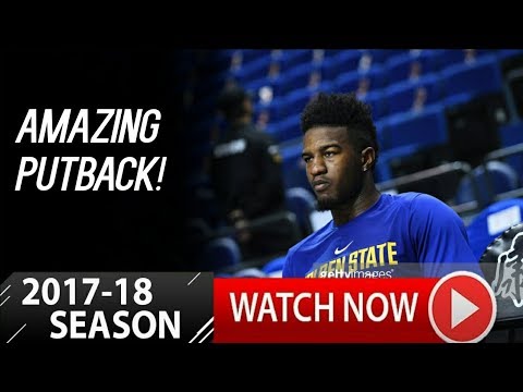 Jordan Bell Full PS Highlights vs Kings  (2017.10.13) - 10 Pts, 11 Reb  and 4 Ast