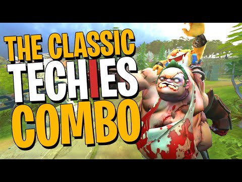 The Classic Techies Combo - DotA 2