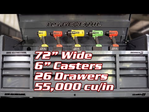 US General Series 3 72" Roll Cart and Top Chest Review