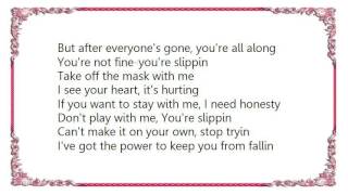 CeCe Winans - Slippin&#39; Lyrics