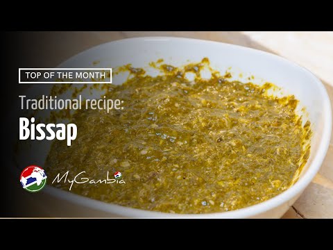 How to make a spicy side dish sauce called Bissap? | TRADITIONAL GAMBIAN RECIPES | My Gambia