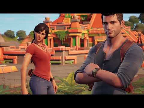 Iconic Uncharted Characters Nathan Drake og Chloe Frazer kommer til Fortnite - Dansk Fortnite