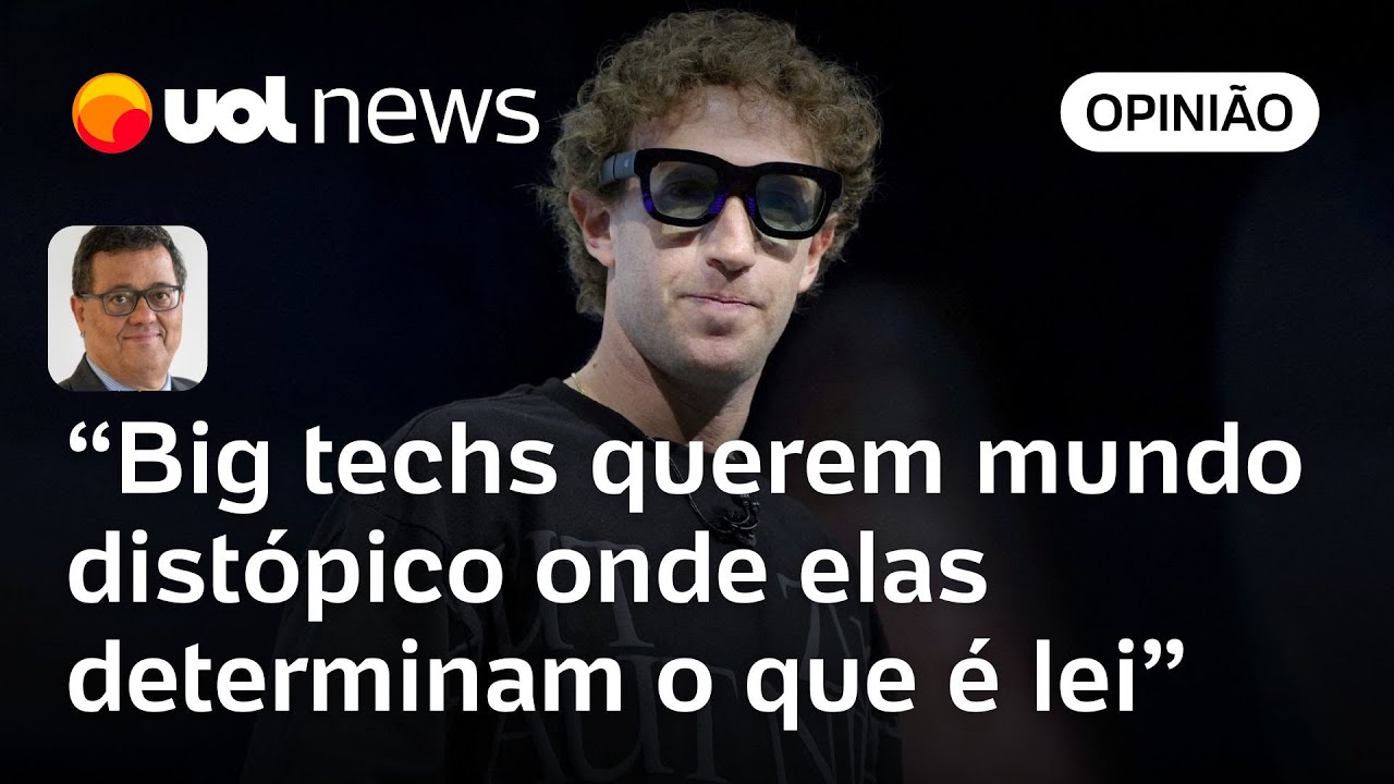 Zuckerberg, Musk e outros donos de big techs querem mundo distópico onde determinam a lei | Tales