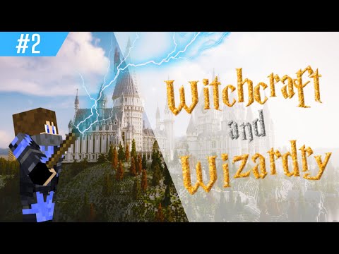 Mr. Jackal - CASTING MY FIRST SPELL?!! (Minecraft Witchcraft and Wizardry) #2