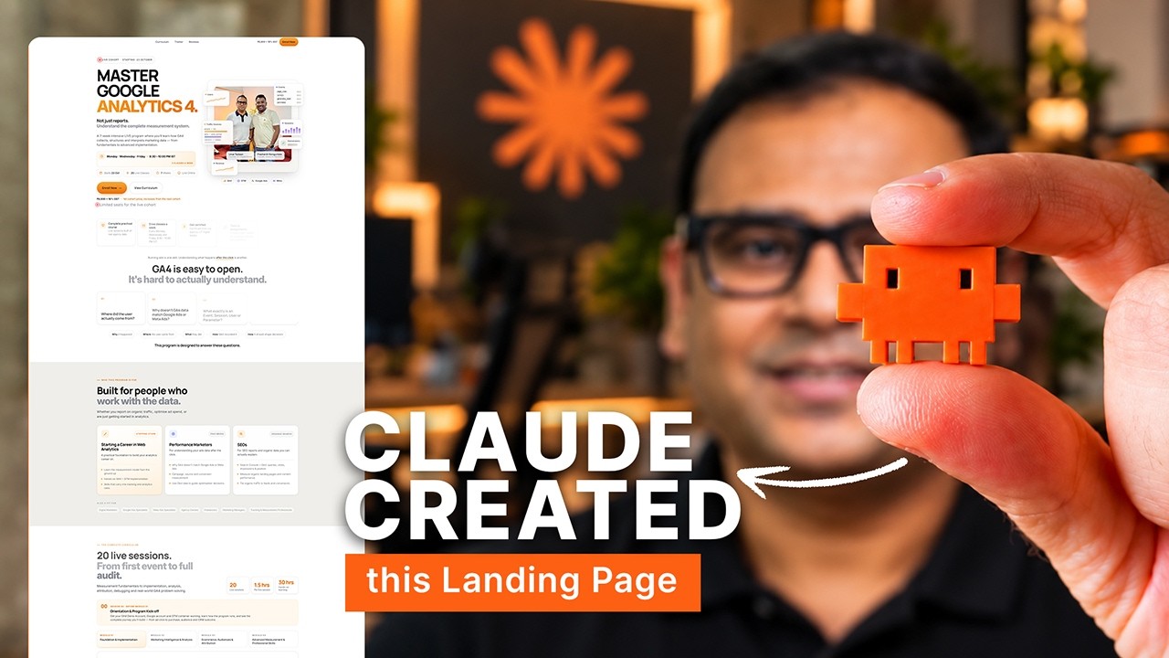 I Built an Entire Landing Page Using Claude AI (No Coding!) - Umar Tazkeer