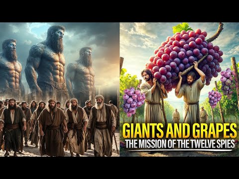 Giants and Grapes | Biblical Story Of The 12 Spies Sent By Moses To Canaan